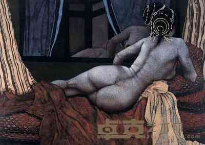 Elvis Rosendo 2005年作 玫瑰梦 206×150cm